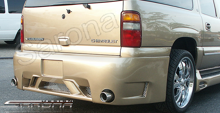 Custom Chevy Suburban Rear Bumper  SUV/SAV/Crossover (2000 - 2006) - $650.00 (Part #CH-002-RB)